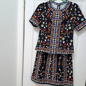 Adorable skirt and top set